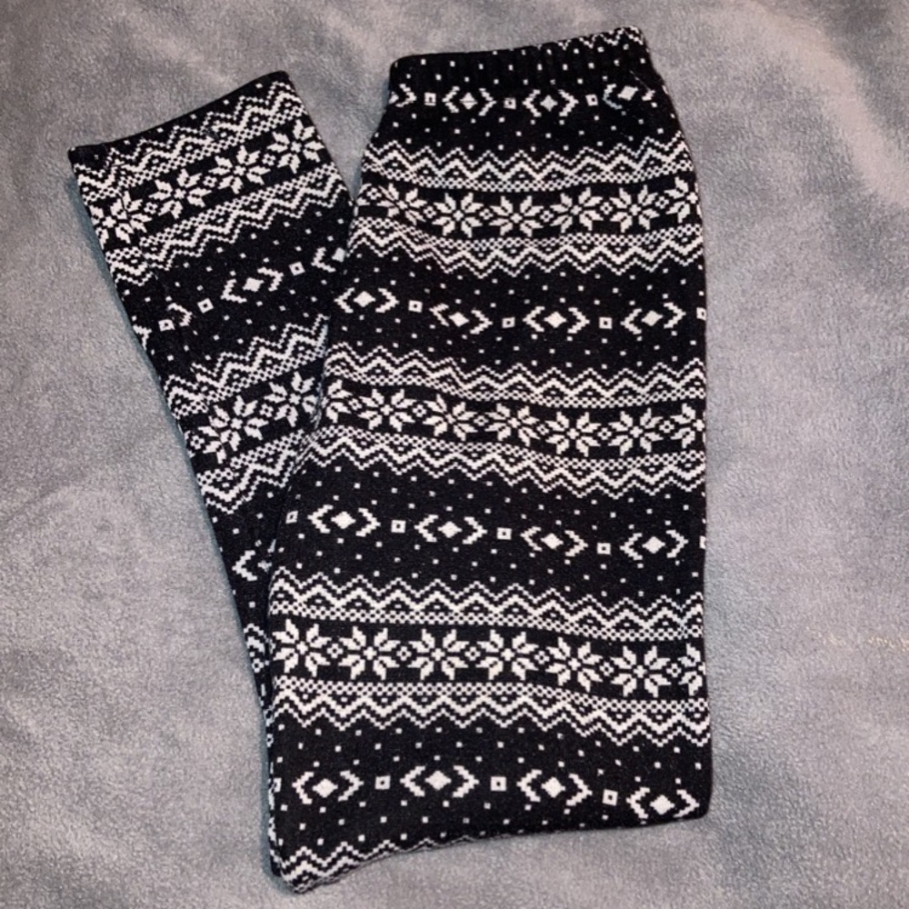 Fuzzy Pajama leggings